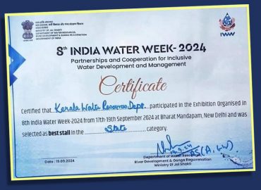 India Water Week 2024: Kerala's pavilion takes first place